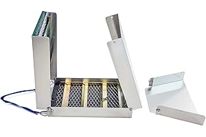 ASR Outdoor 50" Gold Sluice Box Folding Aluminum Prospecting Equipment