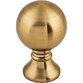 Top Knobs TK801HB Top Knobs TK801 Serene 1 Inch Round Cabinet Knob, Honey Bronze