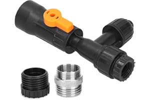 Dioche Aquarium Fish Tank Water Changer with Replacement Faucet Nozzles and Adapters - Effortless Bucketless Maintenance for 