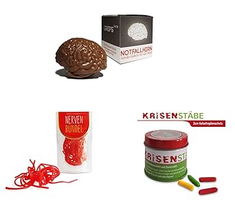 Liebeskummerpillen Prüfungs-Set (Notfallhirn, Krisenstäbe, Nervenbündel)