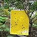 High Effect 60-Pack(Include 60pcs Wire Tie) 10"X8" Double-Sided Insect Yellow Sticky Traps for White Flies, Aphids, Leaf Miner