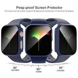 Cuteey 2 Pack for Apple Watch Series 9 Series 8 7