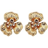 Hangwo Statement Crystal Drop Dangle Earrings Geometric Earrings Fashion Jewelry Gifts for Women