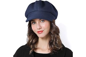 Sumolux Women Beret Newsboy Hat French Cotton Cap Classic Autumn Spring Winter Hats