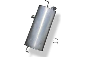 Direct Fit Stainless Steel Muffler Compatible with Hyundai Tucson 2.4L 2010 To 2013 | Hyundai Tucson 2.0L 2011 To 2013 | Kia 