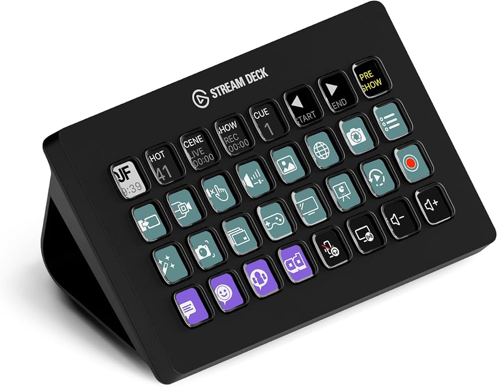 Elgato Stream Deck XL Advanced Studio Controller 32 Macro Keys Mac PC
