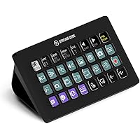 Elgato Stream Deck XL – Advanced Studio Controller, 32 macro keys, trigger actions in apps and software like OBS, Twitch, Yo