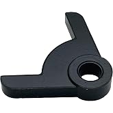 Whole Parts Upgraded Black Refrigerator Hinge Cam Bushing Part# PD940091 | Includes Door Stop - Compatible with Select Viking Refrigerators