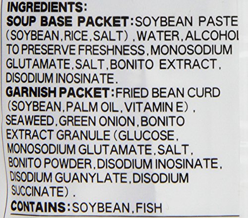 MIKO BRAND MISO SOUP WITH FRIED TOFU (ABURA-AGE), 6.21 OUNCE