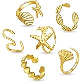 yfstyle 17PCS Knuckle Rings for Women Stainless Steel Rings Set Stackable Finger Rings Silver Knuckle Rings for Women Stackable Rings Sets Adjustable Knuckle Stackable Rings Midi Ring Set for Women