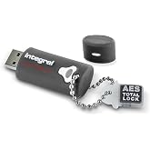 Integral 4GB Crypto-197 256-Bit 3.0 USB Flash Drive Encrypted - FIPS 197 Certified, Brute Force Password Attack Protection &amp; Waterproof Double Layer Design