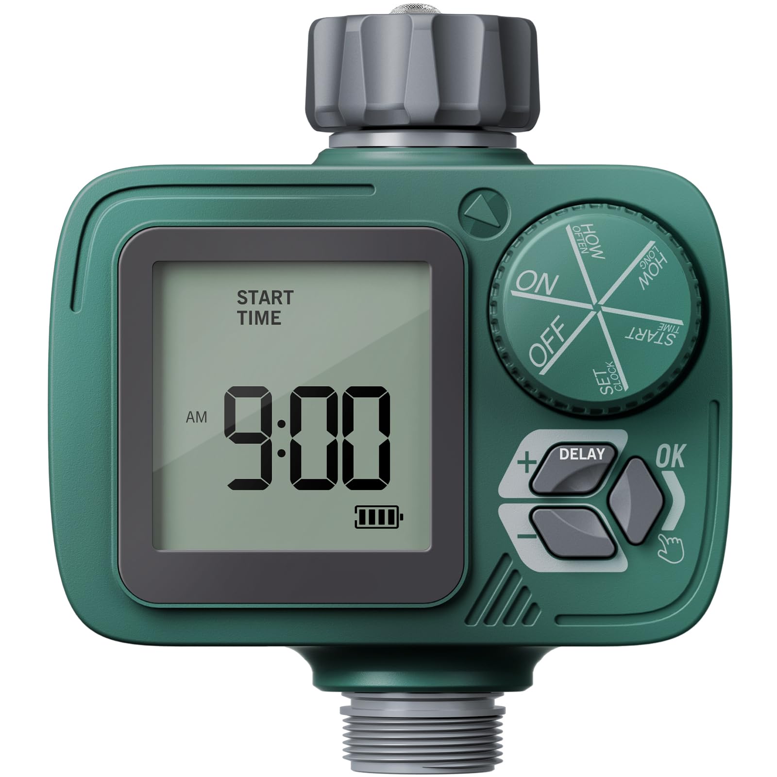 Photo 1 of Sprinkler Timer, Programmable Hose Timer with Rain Delay, Manual and Automatic Watering System, Water Timers for Garden Hose, Waterproof Digital Irrigation for Yard, Lawn, Pool, 1 Outlet