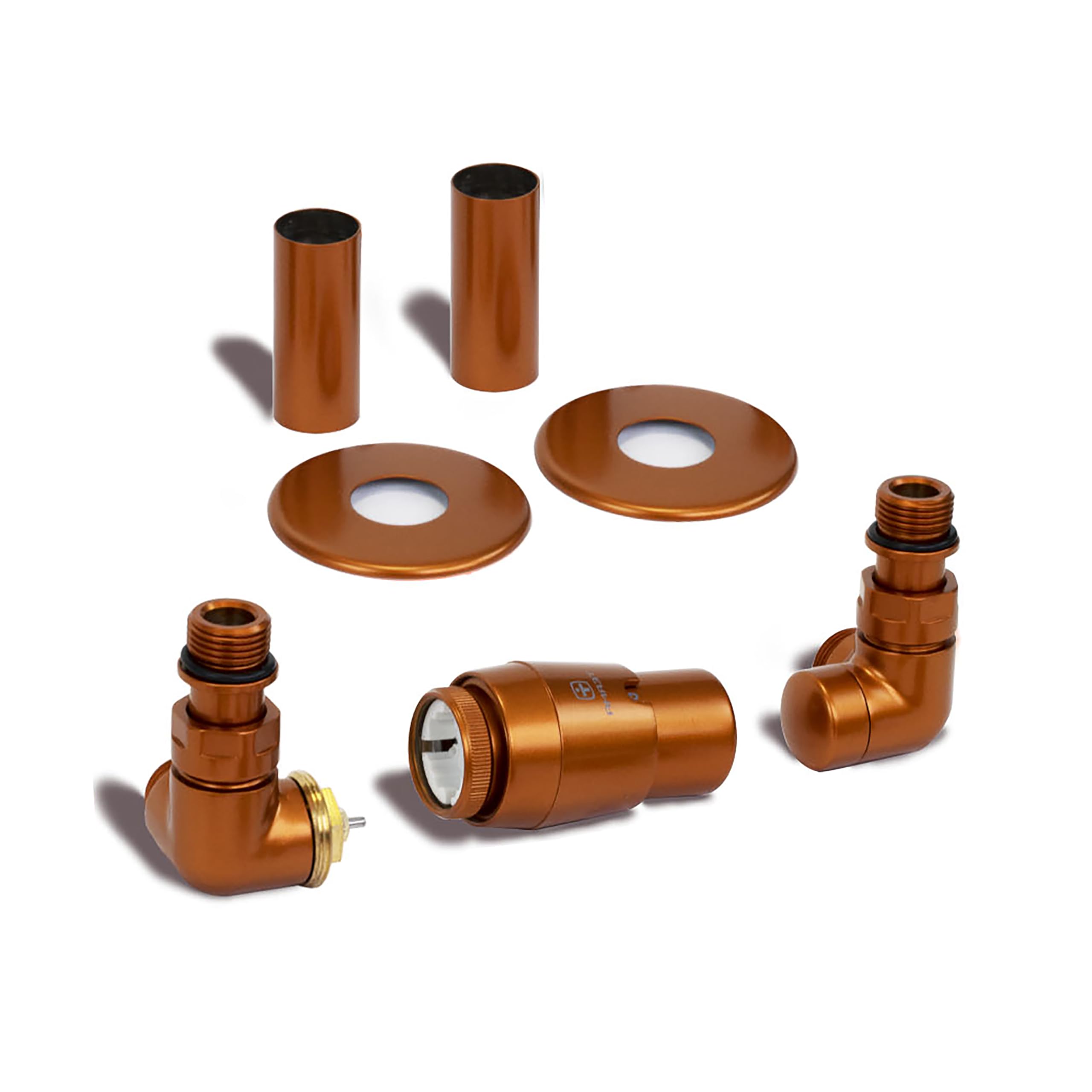 Terma Radiator Valves, True Copper