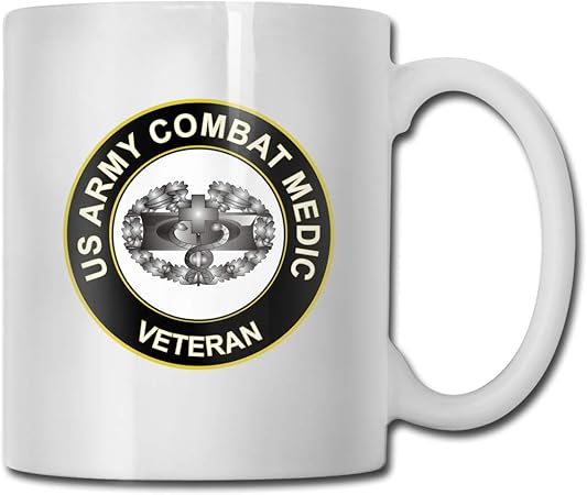 Amazon US Army Combat Medic Veteran Ceramic Coffee Mug Drinking