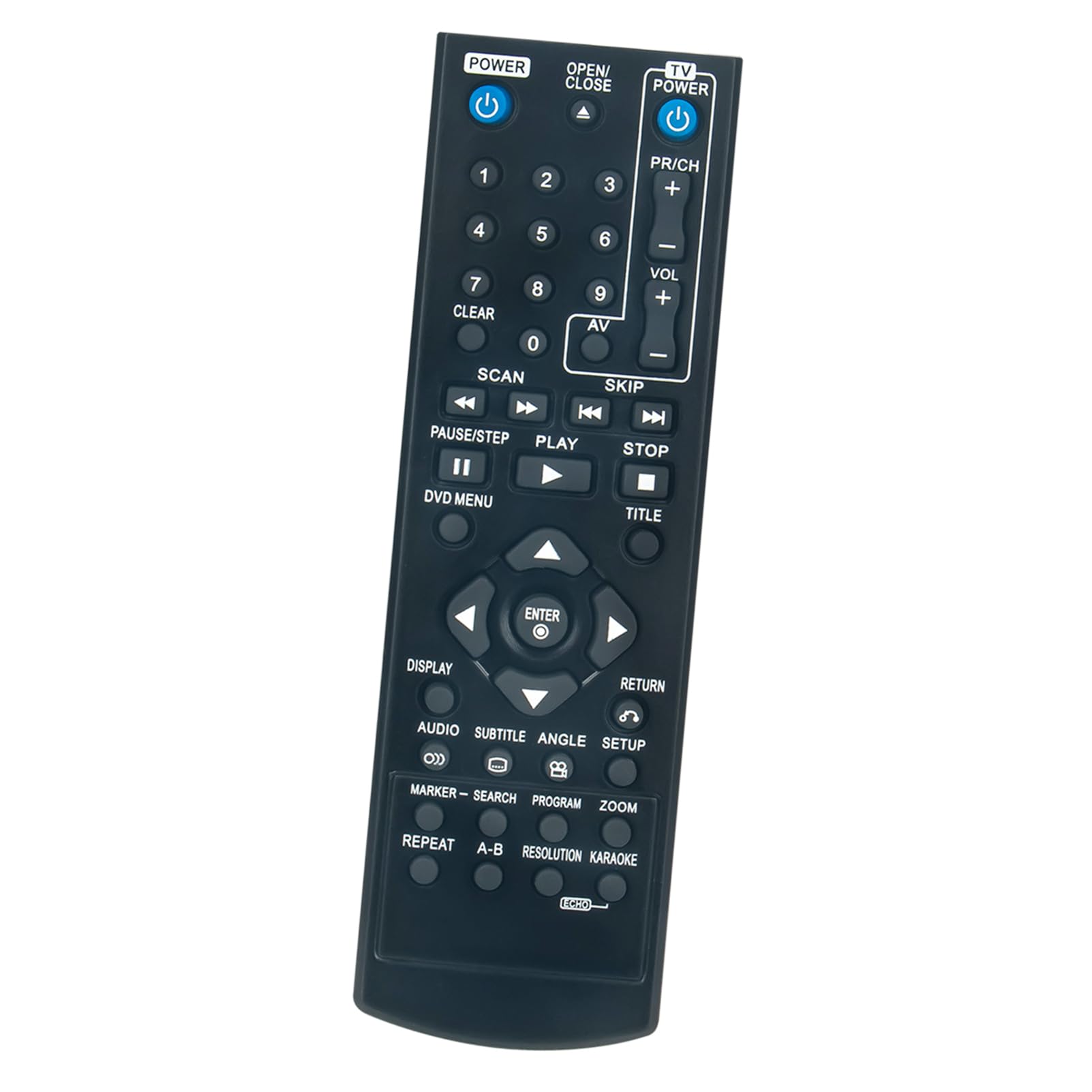 VINABTY AKB35840201 Replacement Remote Compatible with LG DVD Player DP932H DP522H DV276 DVX286 DVX-171.AA3GLL DVX392H.BDEULLK DVX582 DZ9500CE2D(DZ9500) AKB35840202 DP432H.BDEULLK DP542H