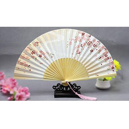 Mmd Creative Fleur De Cerisier Pliant Ventilateur Classique