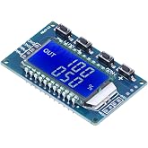 PWM Signal Generator Module Adjustable Frequency Duty Cycle Square Wave Rectangular Wave with LCD Display Board for Electronics Projects