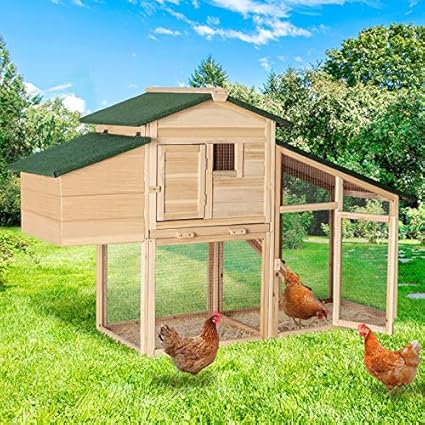 Idmarket Poulailler Comfort Avec Pondoir En Bois