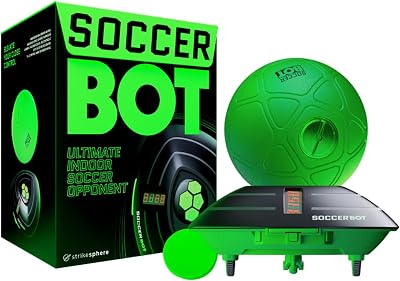 Strikesphere Soccer Bot Indoor Football Trainer Black One Size