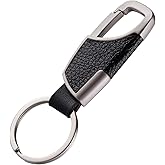 BAKUN Premium Handmade Car Leather Valet Keychain Key Organizer For Men Women, Home Key Chain Key Ring Key Holder