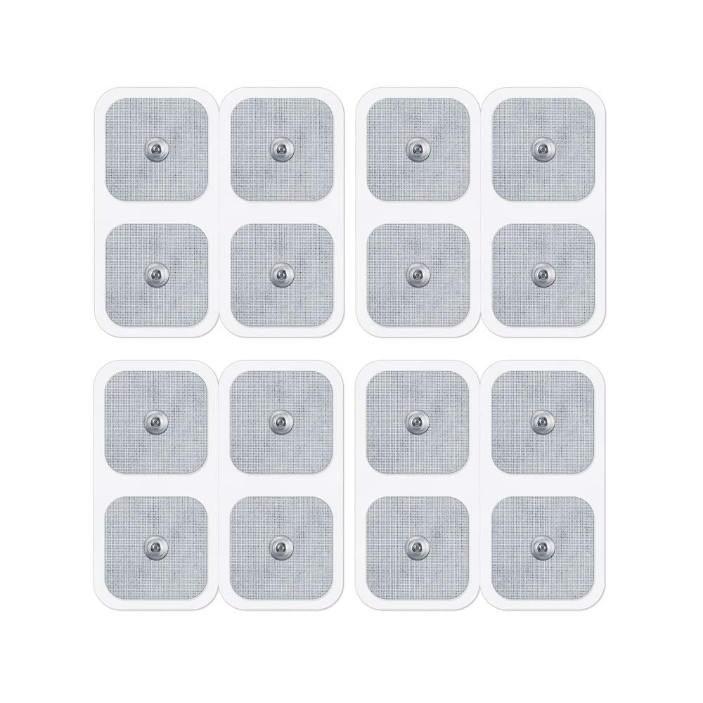 Beurer & Sanitas Electrode Set, consisting of 16 self-Adhesive Gel Pads 45 x 45 mm, Suitable for EMS and TENS Devices from Beurer and Sanitas