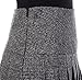 chouyatou Women's Casual Plaid High Waist A-Line Pleated Skirt