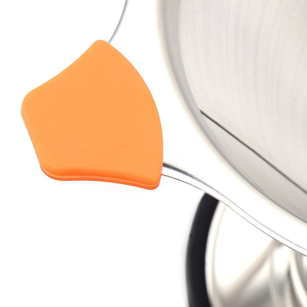 Firlar Pour Over Coffee Filter Paperless & Reusable Permanent Double Layer with Separate Stand for 1-4 cups