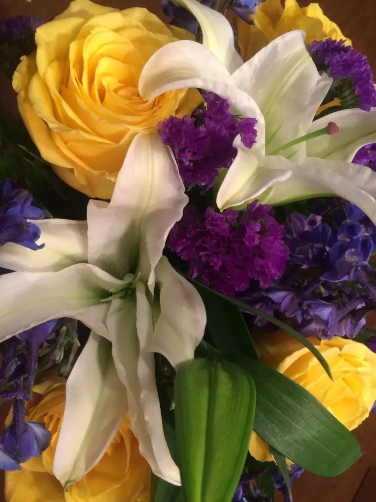 From You Flowers The Bright Blue Skies Bouquet on Galleon Philippines