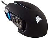 Corsair Scimitar RGB Elite MOBA MMO Gaming Mouse 18000 DPI Optical view 1