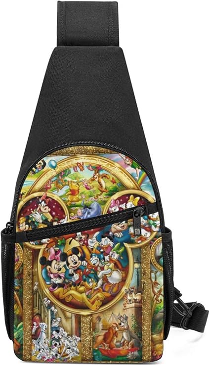mickey mouse sling backpack