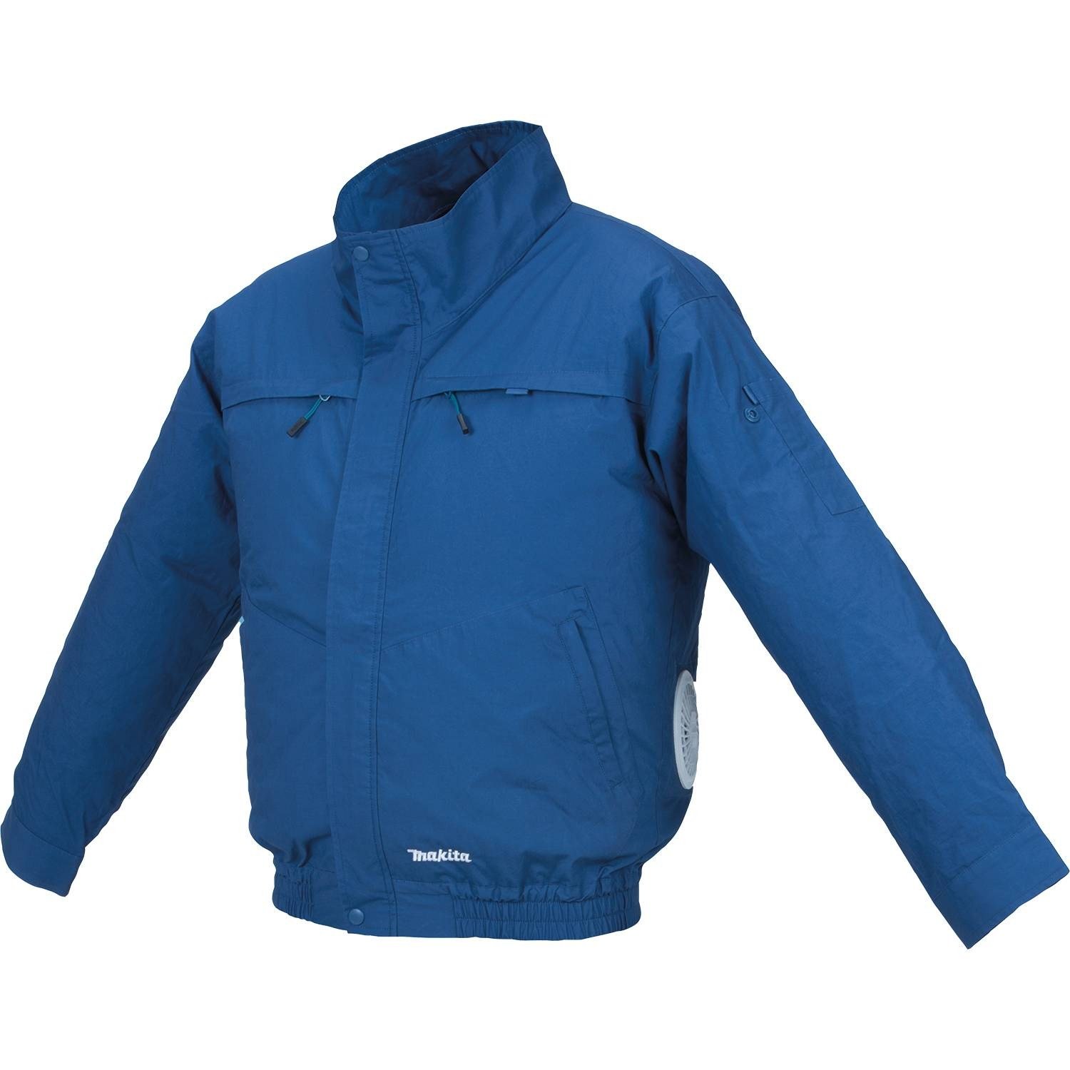 Makita DFJ304ZS 18V LXT Lithium-Ion Cordless Cotton Fan Jacket, Jacket Only (S)