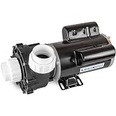 LINGXIAO Single Speed Hot Tub SPA Pumps - LX SPA Pump Motor 2.5HP, (115V or 230V)/60HZ, 2" Port, 48 Frame High Performance SPA Pump - (Model: 48WUA1653C-I)