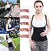 Xintorch Women Neoprene Sauna Sweat Waist Trainer Vest for Weight Loss Gym Workout Body Shaper Tank Top Shirt Black