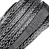 14-Inch-x-50-BLACK-Synthetic-Winch-Line-Cable-Rope-6400LBs-Sheath-Thimble-Recovery-Replacement-ATV-UTV-Truck-Boat