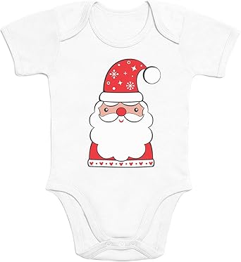Babbo Natale Stilizzato Immagini.Shirtgeil Vestiti Natalizi Per Bimbi Dolce Babbo Natale Body Neonato Manica Corta Amazon It Abbigliamento