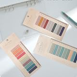 Udewo 600 Pcs Sticky Tabs Transparent Morandi Color with Ruler 4.5x1.2cm view 7