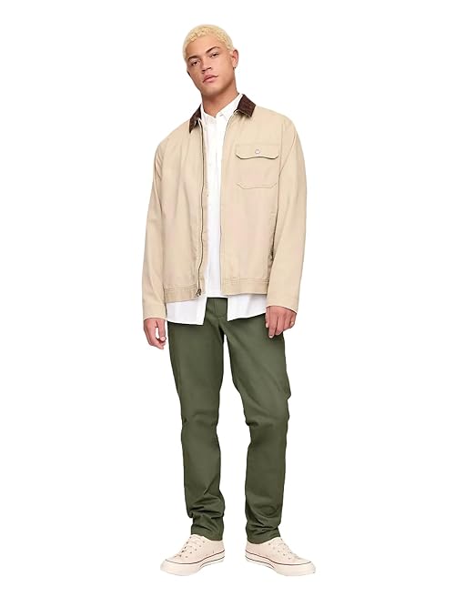 GAP Mens Essential Slim Fit Khaki Chino Pants Thyme 19-0309 TCX 38X30