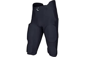 Champro Mens Bootleg 2 Integrated Poly/Spandex Football Game Pants