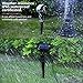Tonha RG-LEDB-J01 3D Rotating Projection Lamp Projector Light | 20 Moving Christmas Patterns for Indoor Outdoor Use | Remote Control | Waterproof | 5m Cable | 15m Max Distance, Stars, Laser