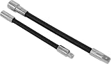 Sealey Ak7341 Flexible Extension Adaptor Set 2Pc 1/4Sq 150mm 3/8Sq 200mm view 2