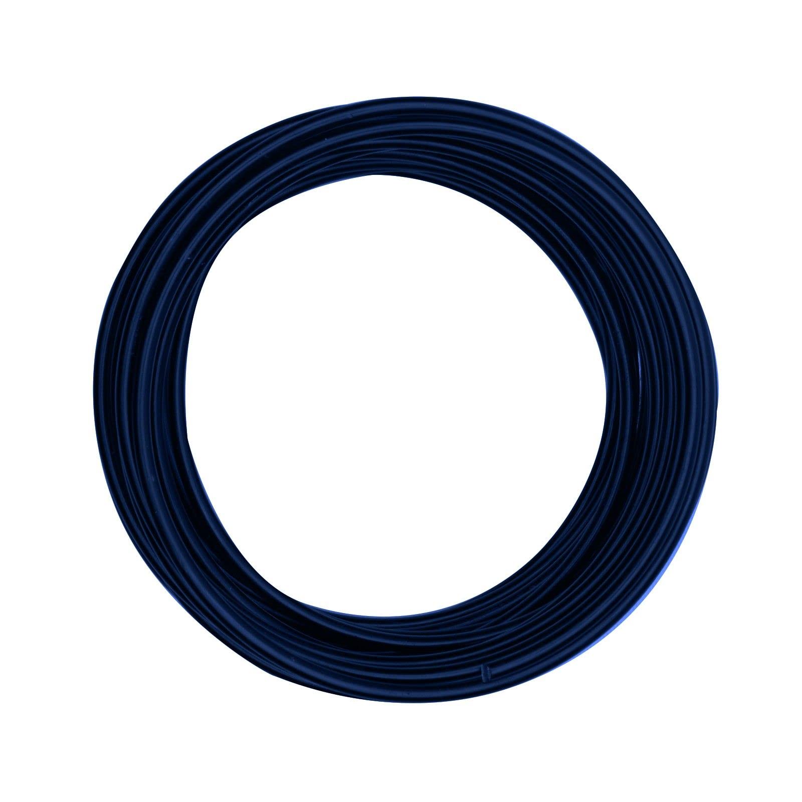Vaessen Creative Aluminium Craft Wire 32.8 ft (10 m) x 0.16" (4 mm) Royal Blue - Flexible Metallic Wire for Crafting, Flower Arranging, Jewellery Making and Modelling