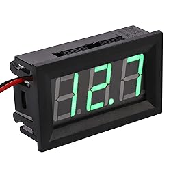 DROK 0.56 Inch DC 3-30V Digital Voltmeter Voltage