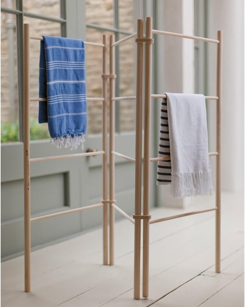 Zig Zag Wooden Clothes Horse Dryer perfect for drying or airing your
