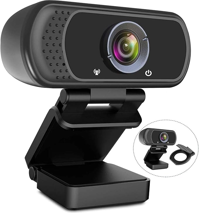 1080P cam with Microphone and Speaker USB Desktop Laptop