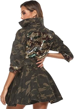 camo short jacket