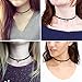 Tpocean 23Pcs Vintage Lace Tattoo Choker Set Gothic Punk Velvet Necklaces for Women Girls Party Gifts