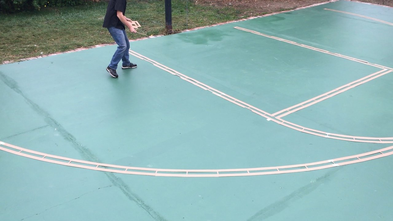 easy court premium basketball court marking stencil kit