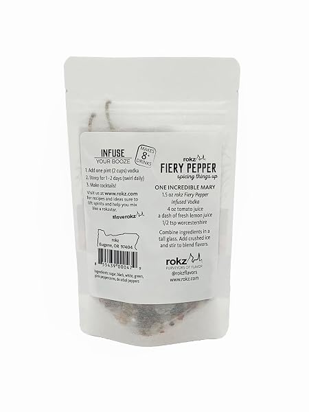 ROKZ FIERY PEPPER SPIRIT INFUSION BLEND FOR COCKTAILS