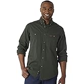 Wrangler Riggs Workwear Men's Logger Twill Long Sleeve Work Shirt