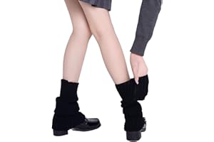 MPINOI Leg Warmers for Women Winter - Leg Warmers y2k 80s Neon Ribbed leg socks outfit for Eighty's Party Sports Yoga